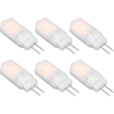 Stück G4 LED-Lampen, 12 V, 360°-Abstrahlwinkel, 360°-Wärmeableitung, geringer Stromverbrauch, Standardanschluss, 3 W, warmweiß (1/5)