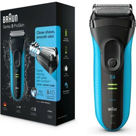 Rasoio elettrico Braun 3040s Azzurro (1/5)