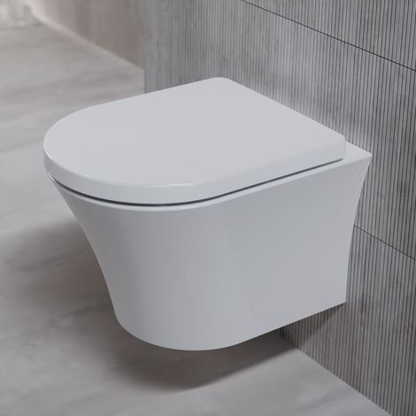 Steinberg Serie 710 TideFlow Plus Wand-WC, inklusive WC-Sitz mit (1/5)