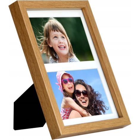 Bilderrahmen 17x23 für ein 10x15 Foto, Eiche BD Art