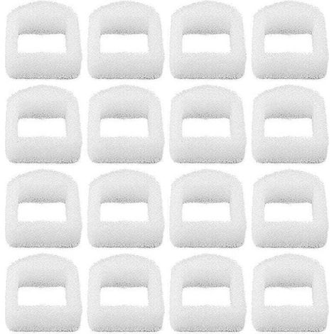 Cat Water Fountain and Dispenser, 24 Pack Replacement Foam Filters for Cat and Dog Water Fountains, Suitable for Drinking Water (1/5)