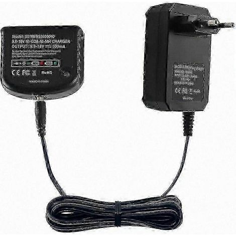 Chargeur universel 9,6V-18V pour batteries NiCd NiMH, compatible modèles B18-OPE, B14, B12, B96, 244760-00, A1718, FSB18, adapté à divers outils, charge rapide et sûre, remplacement idéal. (1/5)
