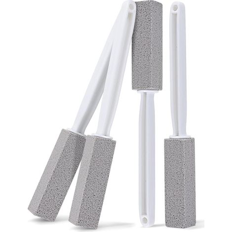 Ensemble de 4 blocs nettoyants pour cuvette de toilettes avec poignées, parfaits pour garder vos toilettes impeccables et sans effort (1/4)