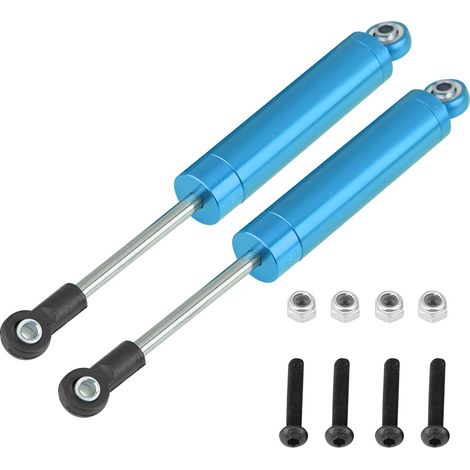 Lot de 2 amortisseurs 112mm pour AX90056 Axial Wraith 1:10 Crawler - Bleu (1/5)