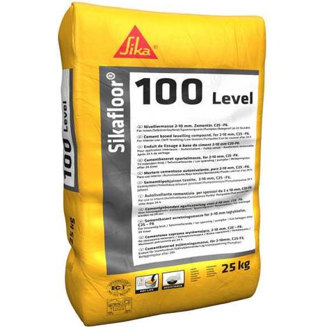 Lote de 2 unidades Sikafloor-100 Level (ES) 25 KG Saco SIKA