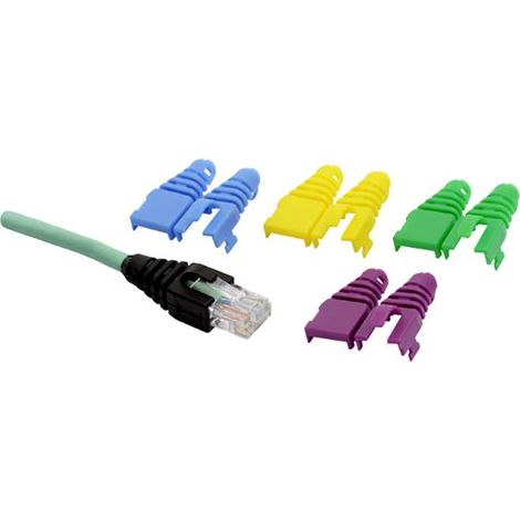 encitech RJ45SRB-RET-BK Accessoires RJ45 6510-0102-06 Protection anti-pliure noir 1 pc(s) A331962