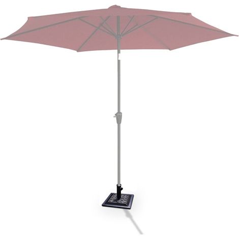 Parasol Northix bronce acero resina 51x60 cm (1/3)
