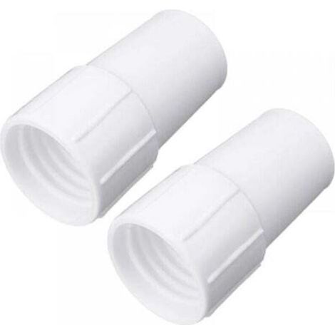2 manchettes de tuyau d'aspiration, raccord pivotant 1,5 pouce (38 mm), pour tête d'aspiration, écumoire et nettoyeur automatique de piscine (1/4)