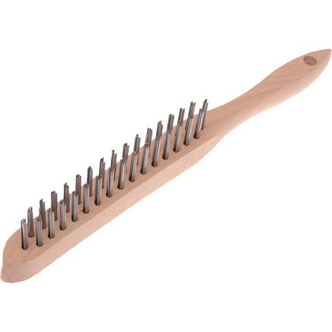 Faithfull FAI5802 Lightweight 2-Row Scratch Brush (Model 580/2) (1/3)