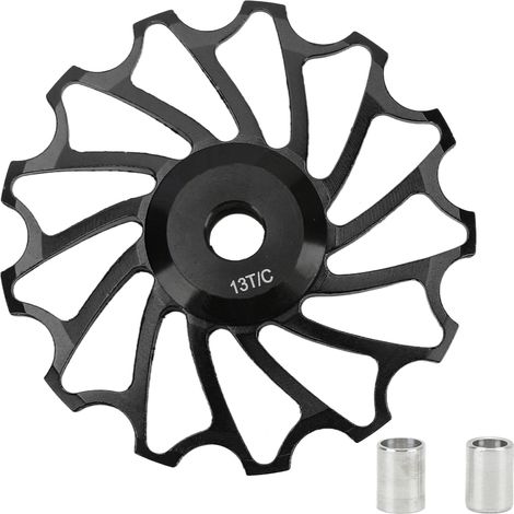 Poulie de Guidage en Alliage d'Aluminium avec Roulement Céramique pour Dérailleur Arrière de VTT (1/5)