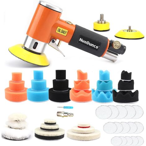 Mini Ponceuse excentrique, Air Sander Pour ponçage et polissage (1/5)