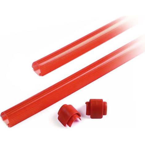 NICE XBA13 Gummipuffer-Set für Straßensperre (9-Meter-Set)