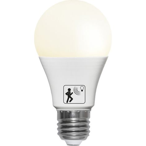 Lampe LED E27 A60 capteur 4,8W 2700K 470 lumens (1/2)