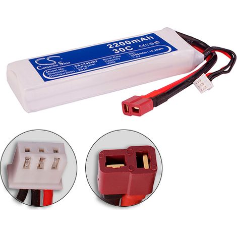 NX - Batterie Li-Po LiPo 25C 4S1P 14.8V 2200mAh (1/4)