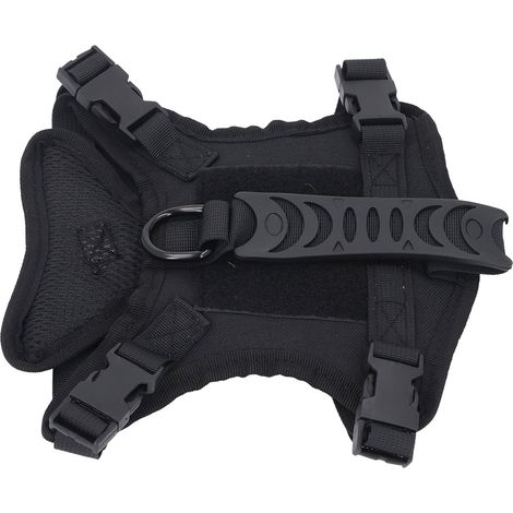 Harnais-gilet pour chat en polyester ajustable, anti-fugue, pour petits chiens, idéal pour les promenades. (1/5)
