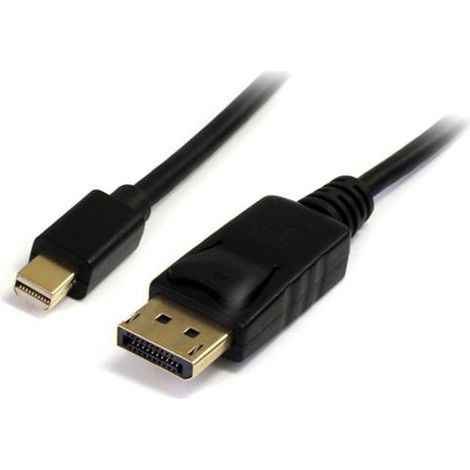 Microconnect DP-MMG-050MBV1.4 DisplayPort-Kabel 0,5 m Mini DisplayPort Schwarz - DisplayPort-Kabel (0,5 m, Mini DisplayPort, DisplayPort, Stecker, Stecker, Gold)