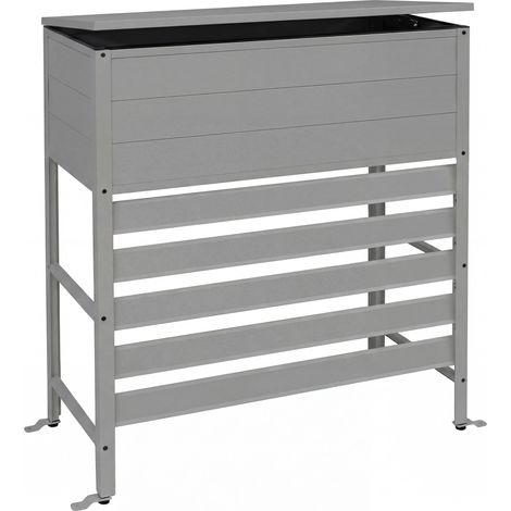Cache en aluminium pour climatisation/échangeur thermique HWC-P94, couvercle de coffret de rangement (1/5)