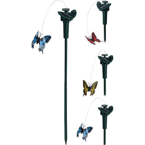 Papillon Solaire Jardin Décoration Lumineuse Autonome - Ipae Progarden