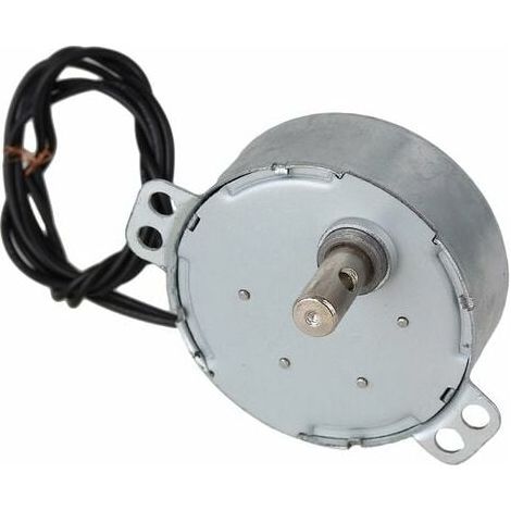 Moteur Synchrone - 100 À 127 V CA - 50/60 Hz - 4 W - 5 À 6 Tr/Min - Rotation Inversable CCW/CW - Pour Projets Scolaires Et Modèles (1/5)