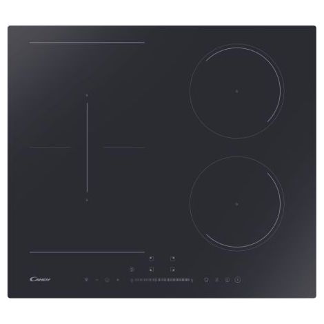 CTPS64SCTTWIFI-Candy Noir Intégré 59 cm Plaque avec zone à induction 4 zone(s)