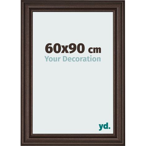 yd. - Cadre photo 60x90 - Chene Fonce - MDF - Lazio