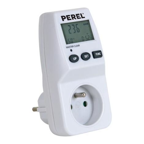 Contatore di consumo elettrico - 230 vac - 16 a - picco di messa a terra