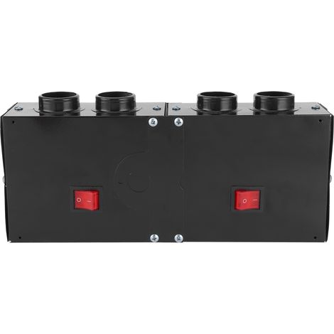 Chauffage et désembuage automatiques pour voiture, ventilateur chauffant 4 trous, 12 V, 800 W (1/5)