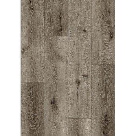Mexen Kansas échantillon de panneau en vinyle 1240 x 182 mm SPC 6,5 mm, sous-couche IXPE 1,5 mm, 4 V-Joint, Chêne - F1032-S (1/5)