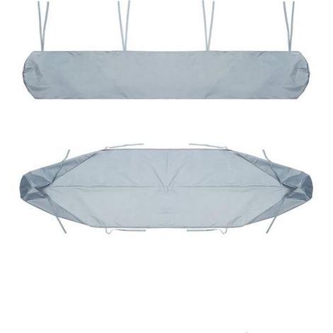 Sac De Protection Pour Store Banne, 4m Housse De Protection Anti-Poussière Pour Auvent De Terrasse Gris Housse De Rangement Pour Auvent De Terrasse, Protection Imperméable En Hiver (1/4)