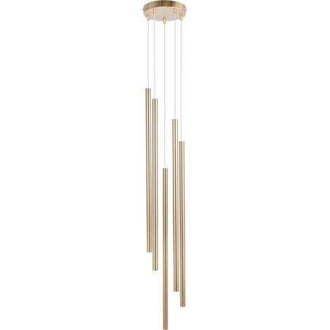 Suspension laiton brossé dorée Sopel Lux 5xG9 Sigma (1/2)