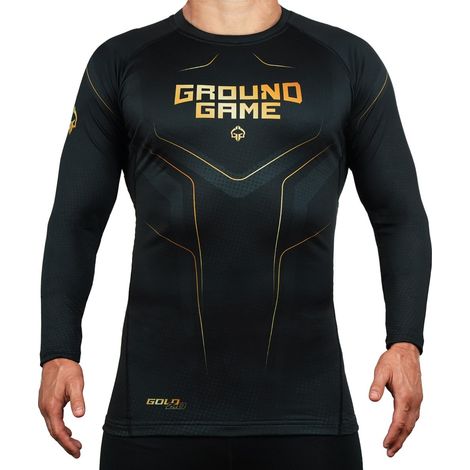 Ground Game Langarm-Rashguard Gold 2.0 S