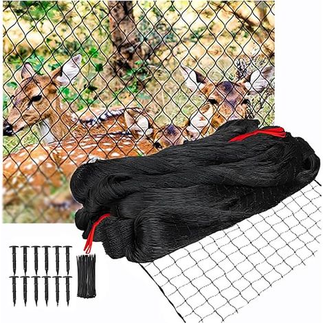 Filet Anti Oiseaux,Filet Poule,Anti Pigeon Réutilisable pour Volière,Maille 5x5cm,et Résiste Aux Intempéries pour Protéger Potagers Fruits Contre,Résistant aux Intempéries et aux UV (1/3)