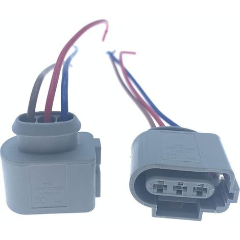 Compatible with Volkswagen Bora, Sagitar, Passat, Audi A4, A6L crankshaft position plug, sensor wiring harness plug (1/4)