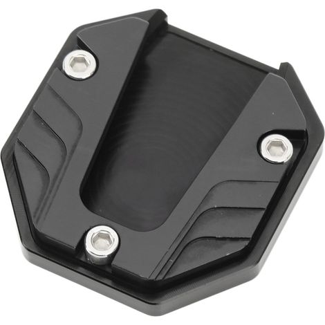 Plaque de support de béquille latérale de moto haute résistance, accessoire de support noir (1/5)
