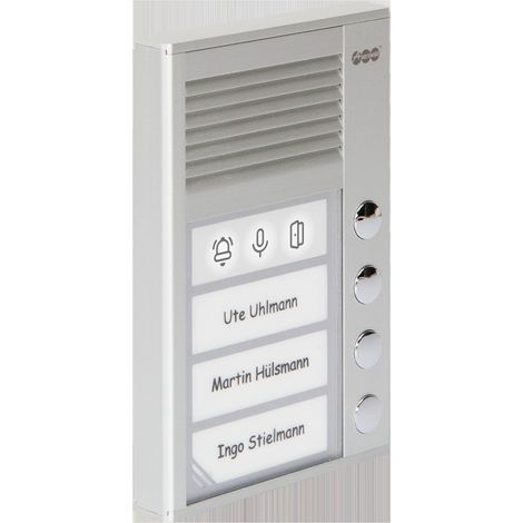 Interphone Auerswald TFS-Dialog 214 aluminium choc résistant