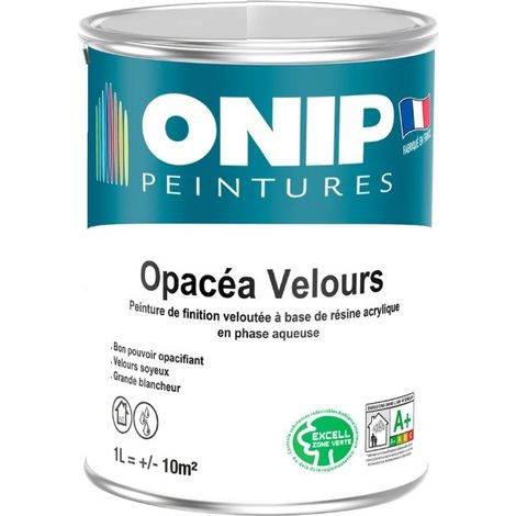 PEINTURE INTERIEURE OPACEA VELOURS 1L - ONIP (1/3)