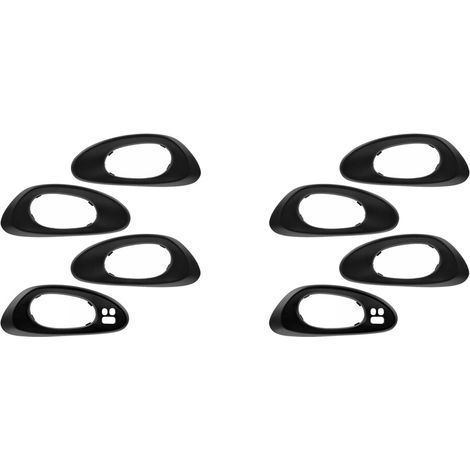 PièCes PoignéE de Porte IntéRieure Avant ArrièRe Noire pour Trailblazer 2002-2009 15214503 15214502 15214506 15214507