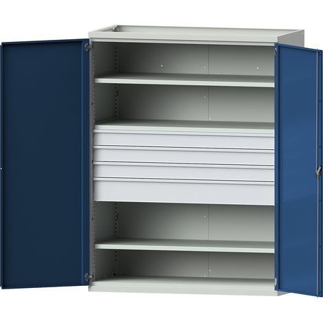ANKE, Armoire pour charges lourdes JUMBO avec 3 tablettes, 4 (1/5)