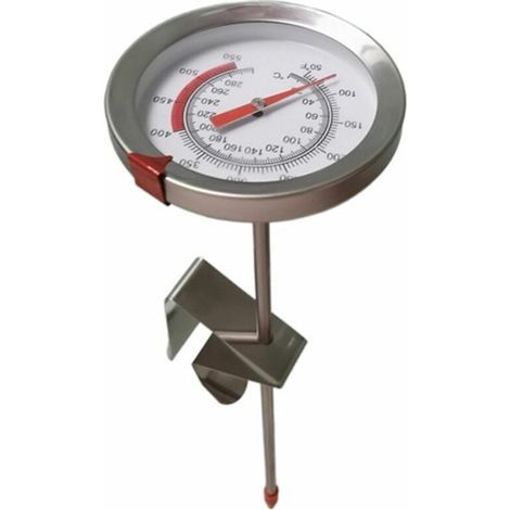 Thermomètre Alimentaire - Inox - Haute Température - Sonde 20 cm (1/5)