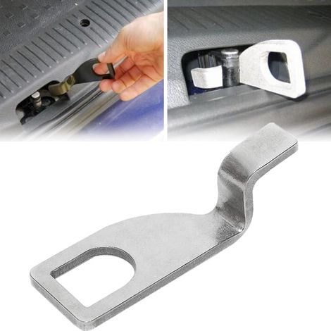 Support De Hayon En Acier Inoxydable, Support De Hayon Pour Voiture Pour L'air Frais, Support De Hayon D'air Frais En Acier Inoxydable, Accessoires Voiture Remplacer, Pour Camping-Car T6 T5 (1/5)