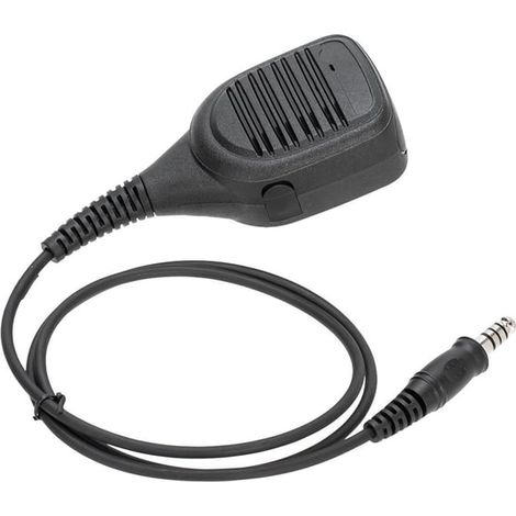 Talkie-walkie universel avec prise audio 7,1 mm et microphone haut-parleur pour radioamateur (1/5)