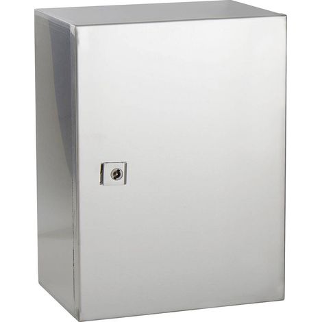 TRU COMPONENTS TC-SS403020 Quadro elettrico 300 x 400 x 200 Acciaio inox Grigio luminescente 1 pz. (1/5)