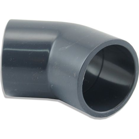 Codo de PVC de 45 grados y 25 mm (1/2)