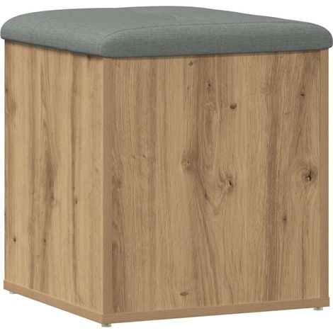 Maison Exclusive - Panca Portaoggetti Rovere Artigianale 42x42x45 cm in Truciolato