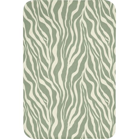 TAPPETINO DA BAGNO Zebra - Motivo - Verde 60x90 cm
