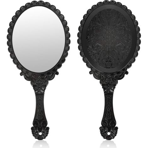 Miroir cosmétique de voiture, miroir de maquillage portable auto-adhésif pour pare-soleil et siège arrière de voiture, camion ou SUV