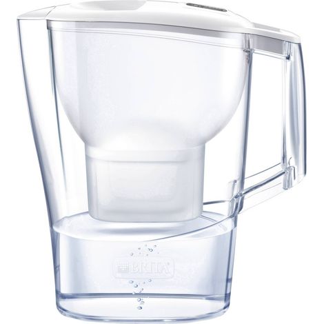 [GEBRAUCHT] B-Ware BRITA Wasserfilter-Kanne Filterkanne Aluna Weiß Kartusche Leitungswasser Filter