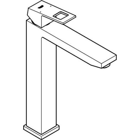 Grohe Waschtisch-Einhebelmischer Eurocube sst, XL, gl. Körp, f freist. W-Schüssel (1/5)