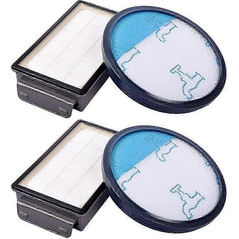 Lot de 4 filtres HEPA pour purificateur d'air cyclonique Rowenta Power Series RO3753EA (1/5)