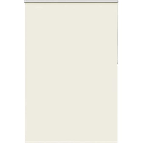 Verdunkelungsrollo Cremeweiß 165x210cm Stoffbreite 161,6cm